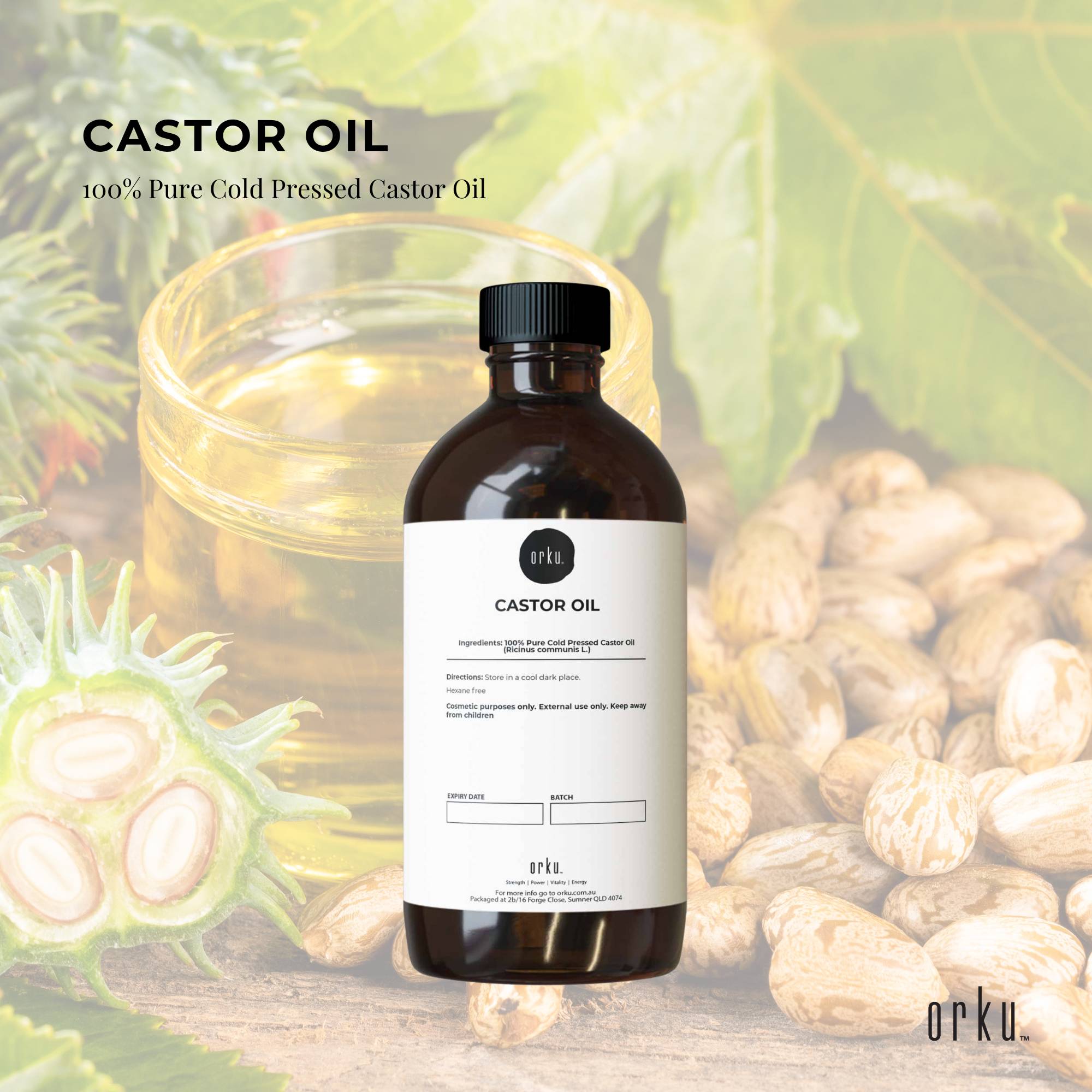 The Reset Ritual | Pure Castor Oil for Skin, Hair & Self-Care