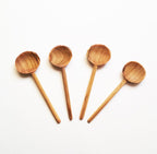 Olive Wood Coffee Spoon Set-1