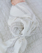 Handwoven Cotton Baby Swaddle-2